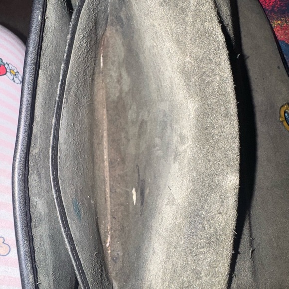 Coach Black Leather Shoulder Bag (No Strap) Vintage before 1994 - Picture 13 of 14